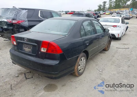 2005 Honda Civic Vp из США, поврежденный, VIN 1HGES16395L002022
